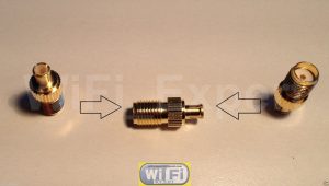 Male MCX to Female SMA Adapter, Gold Plated, For TV28T RTL2832U R820T RTLSDR SDR