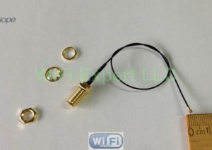 60x 4 inch W.fl IPX to SMA JACK Pigtail Cable For WIFI Wireless