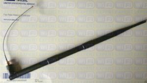 Dual Band 9dBi Antenna with 14 inches U.Fl Cable