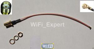 RG178 Cable Mini PCI U.FL / IPX to SMA Antenna WiFi Pigtail Cable
