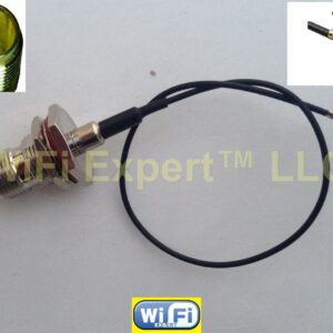 1.37 Cable Mini PCI U.FL / IPX to TNC Antenna WiFi Pigtail Cable - Image 3
