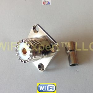 UHF Female Flange